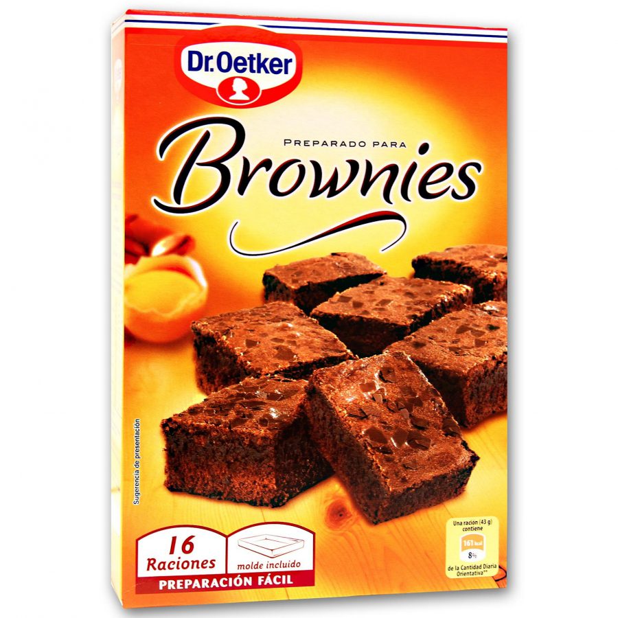 Receta de Brownie de Chocolate Dr.Oetker