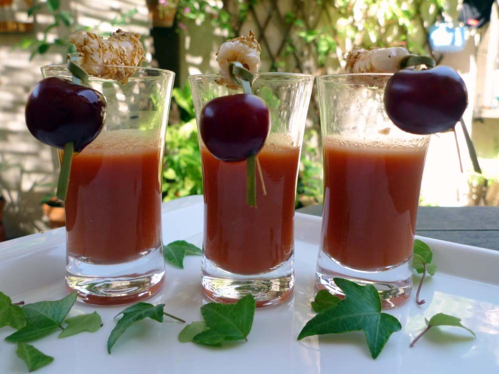 Gazpacho de Cerezas