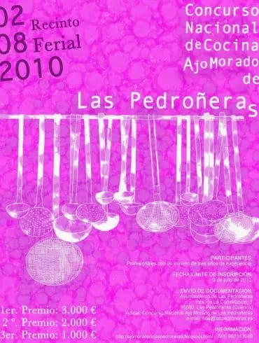 II Concurso Nacional de Cocina Ajo Morado de Las Pedroñeras