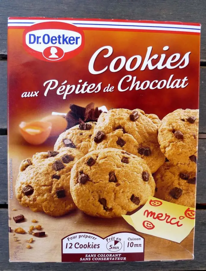 Cookies con pepitas de chocolate Dr. Oetker 3 Receta de Cookies con pepitas de chocolate
