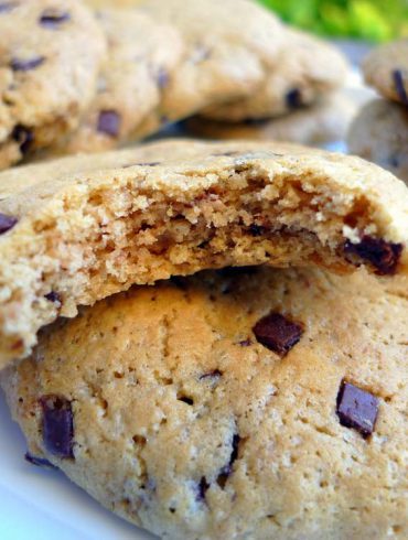 Receta de Cookies con pepitas de chocolate