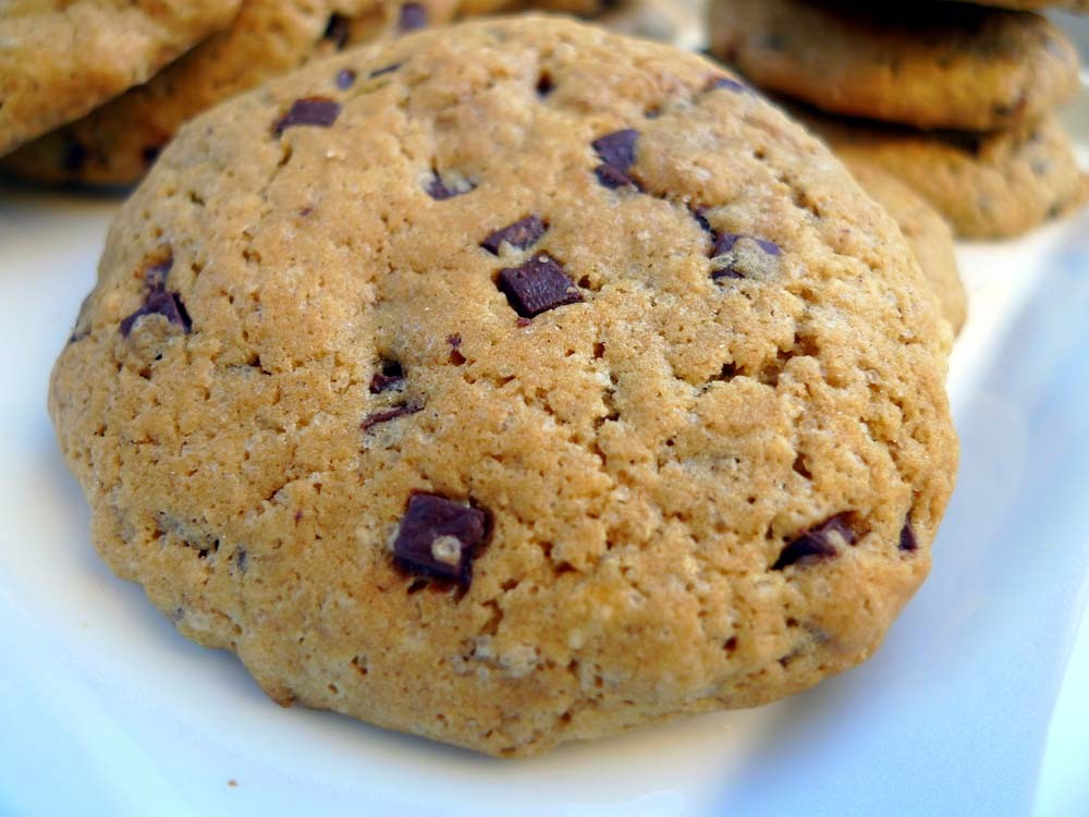 Receta de Cookies con pepitas de chocolate