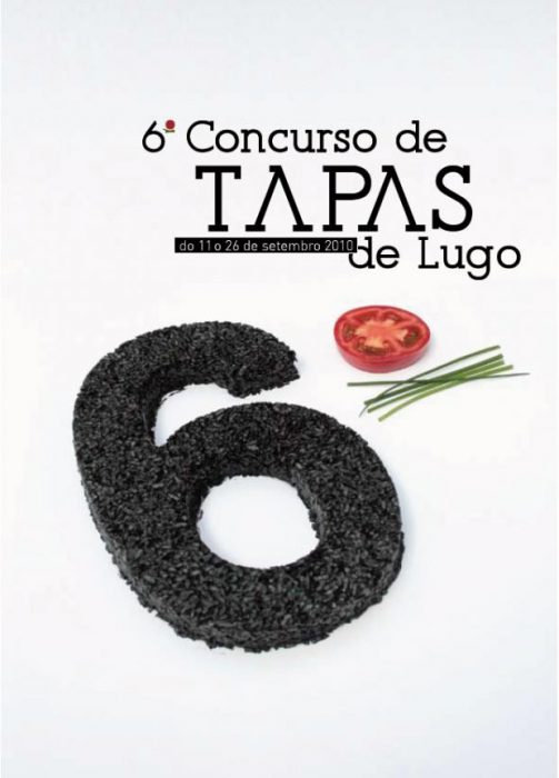 Cartel VI Concurso de Tapas de Lugo