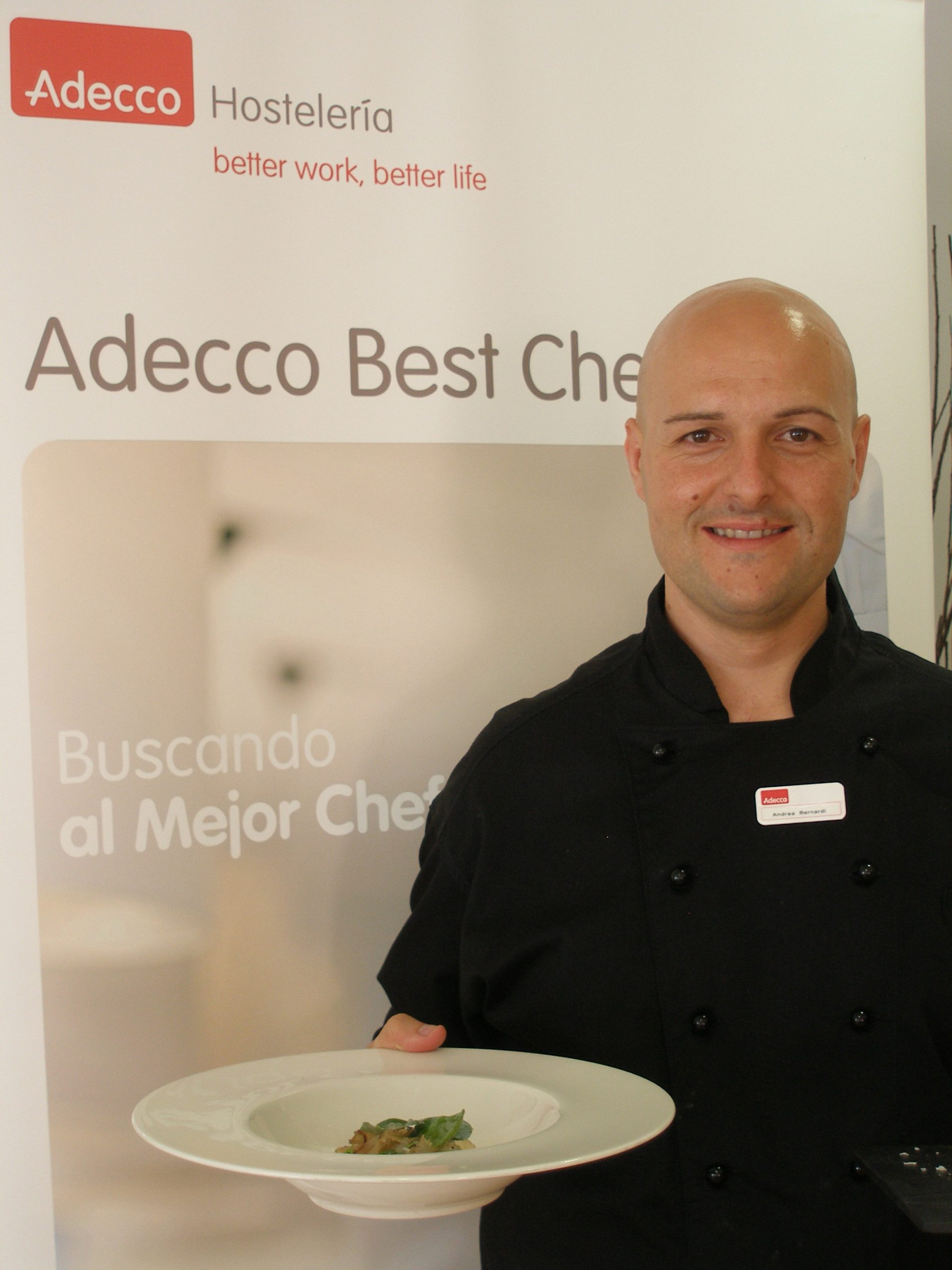 Andrea Benardi es el ganador del Adecco Best Chef 2010