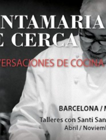 Cartel del Ciclo Santamaría de Cerca – Conversación y Cocina