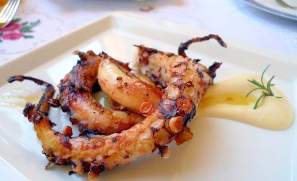 Pulpo a la plancha