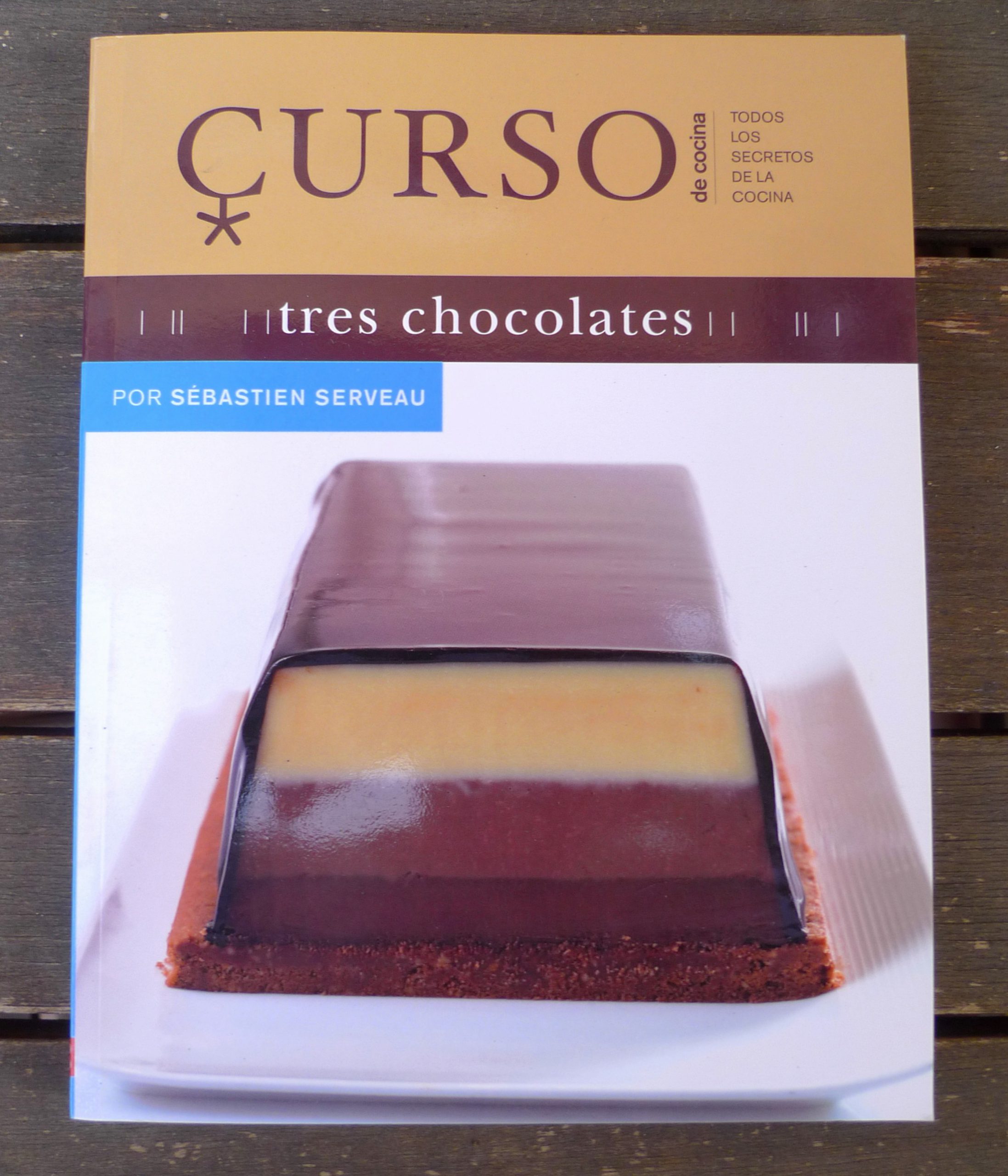 Libro Curso de Cocina Tres chocolates