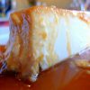 Flan de queso y caramelo