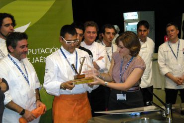 Andreu Ruíz ganador del Premio de Cocina "Jaén, paraíso interior"