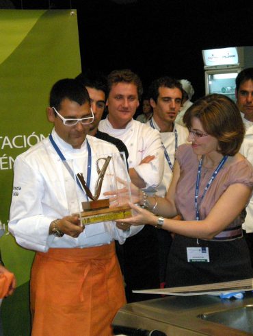 Andreu Ruíz ganador del Premio de Cocina "Jaén, paraíso interior"