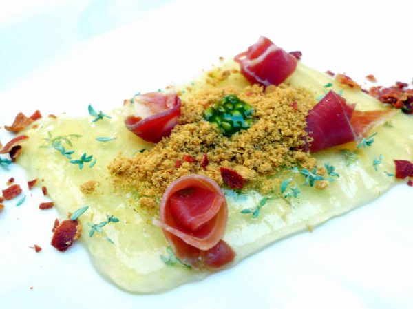 Receta especial de Melón con jamón