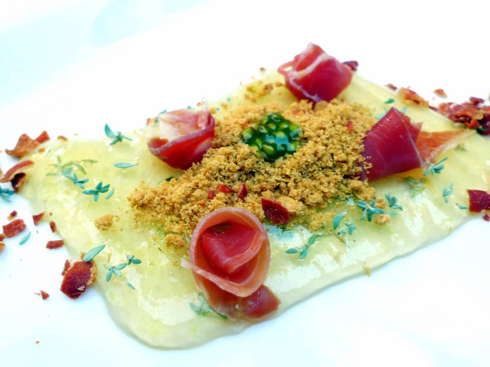 Jamon ibérico Navidul con melón