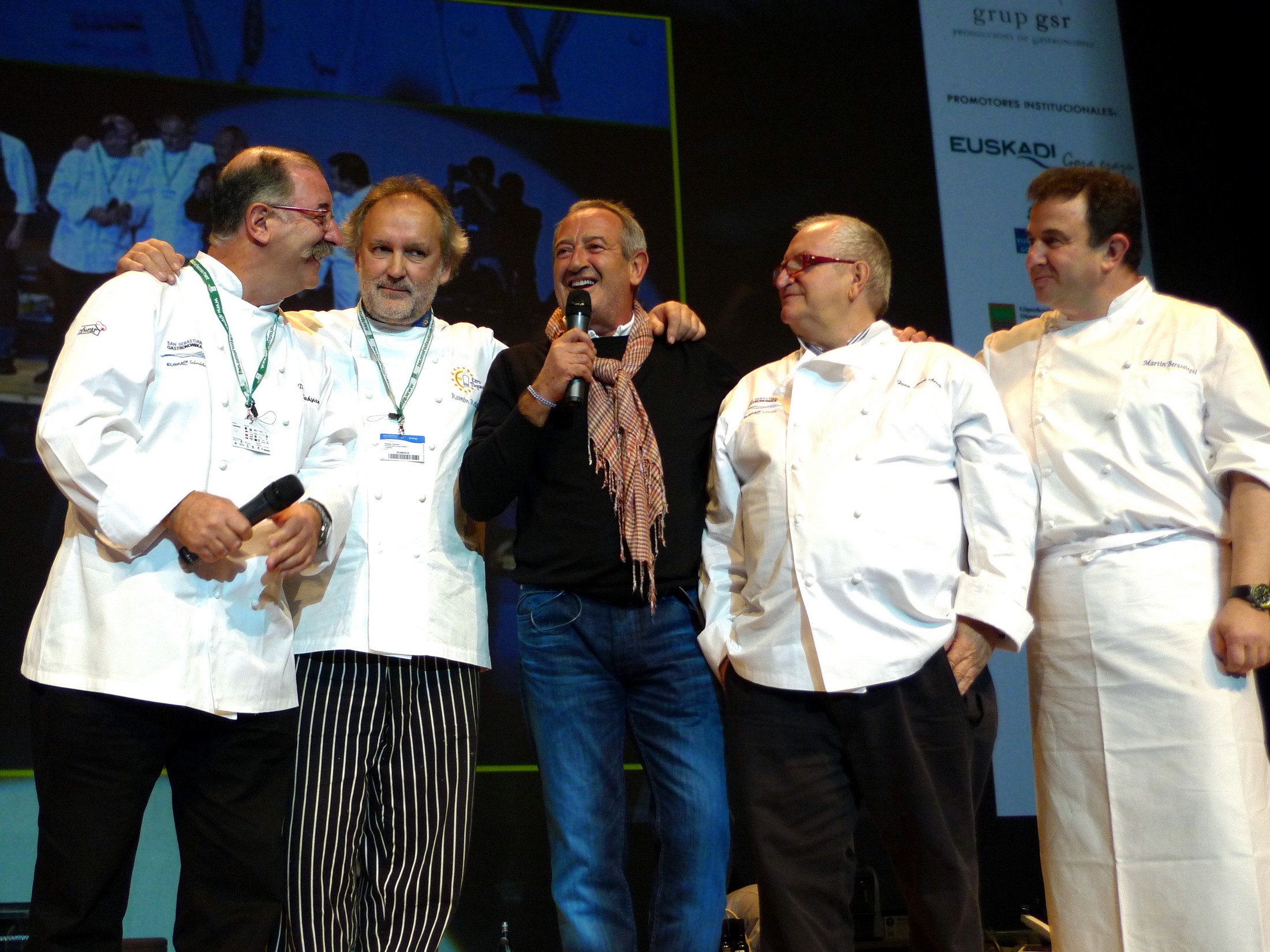 karlos Arguiñano San Sebastian Gastronomika 2010