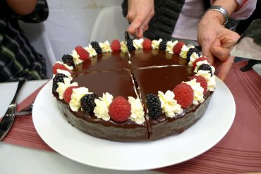 Tarta de pan bimbo, chocolate y queso mascarpone