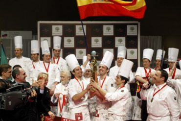 España gana la copa del mundo pasteleria