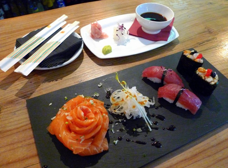 El Desierto Rojo en Valladolid es un restaurante japonés muy actual