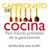 Cartel Futuras Promesas de la Gastronomia