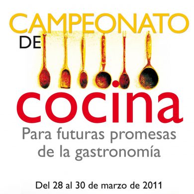 Cartel Futuras Promesas de la Gastronomia