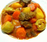 Receta de estofado de ternera con verduras estofado de ternera y verduras