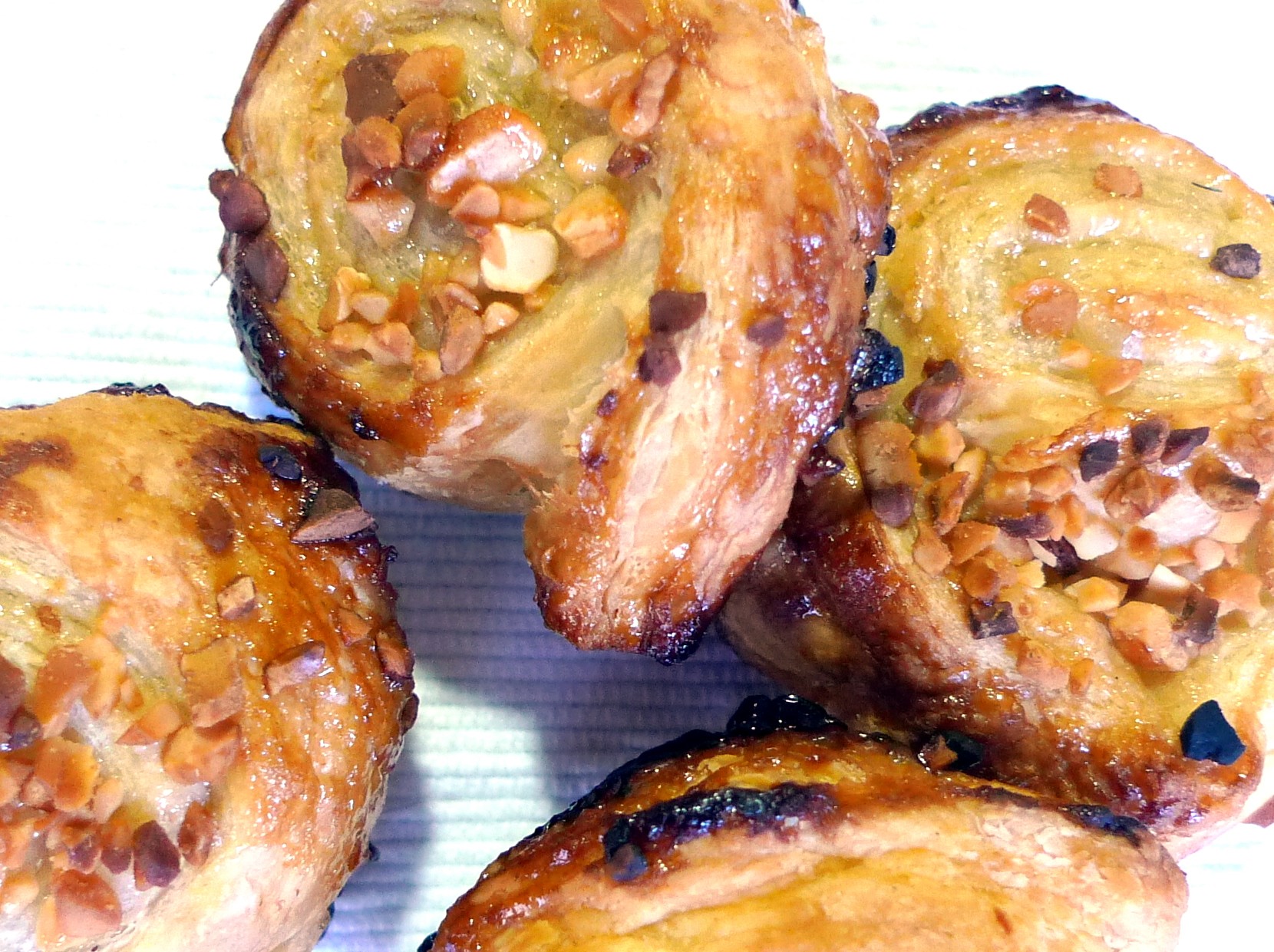 Hojaldre de manzana y almendras