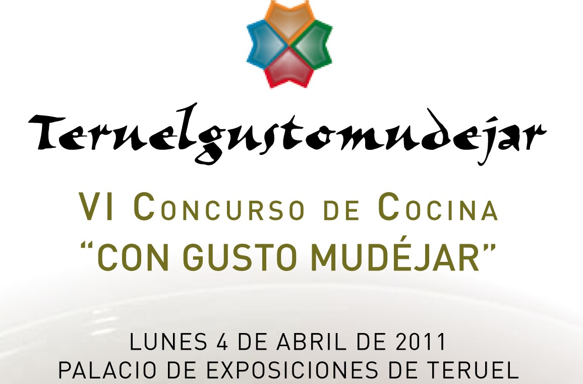 Cartel VI Concurso de Cocineros Con Gusto Mudéjar