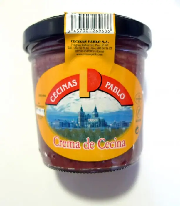 Crema de cecina