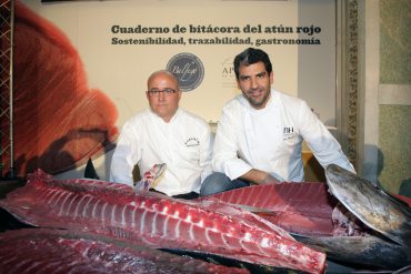 Paco Roncero, de La Terraza del Casino de Madrid, y Ricardo Sanz, del Restaurante Kabuki