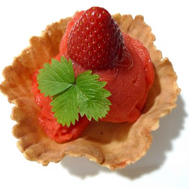 Sorbete de Fresas