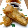 merluza en tempura con salsa Teriyaki