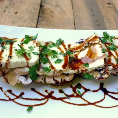 Ensalada de queso fresco
