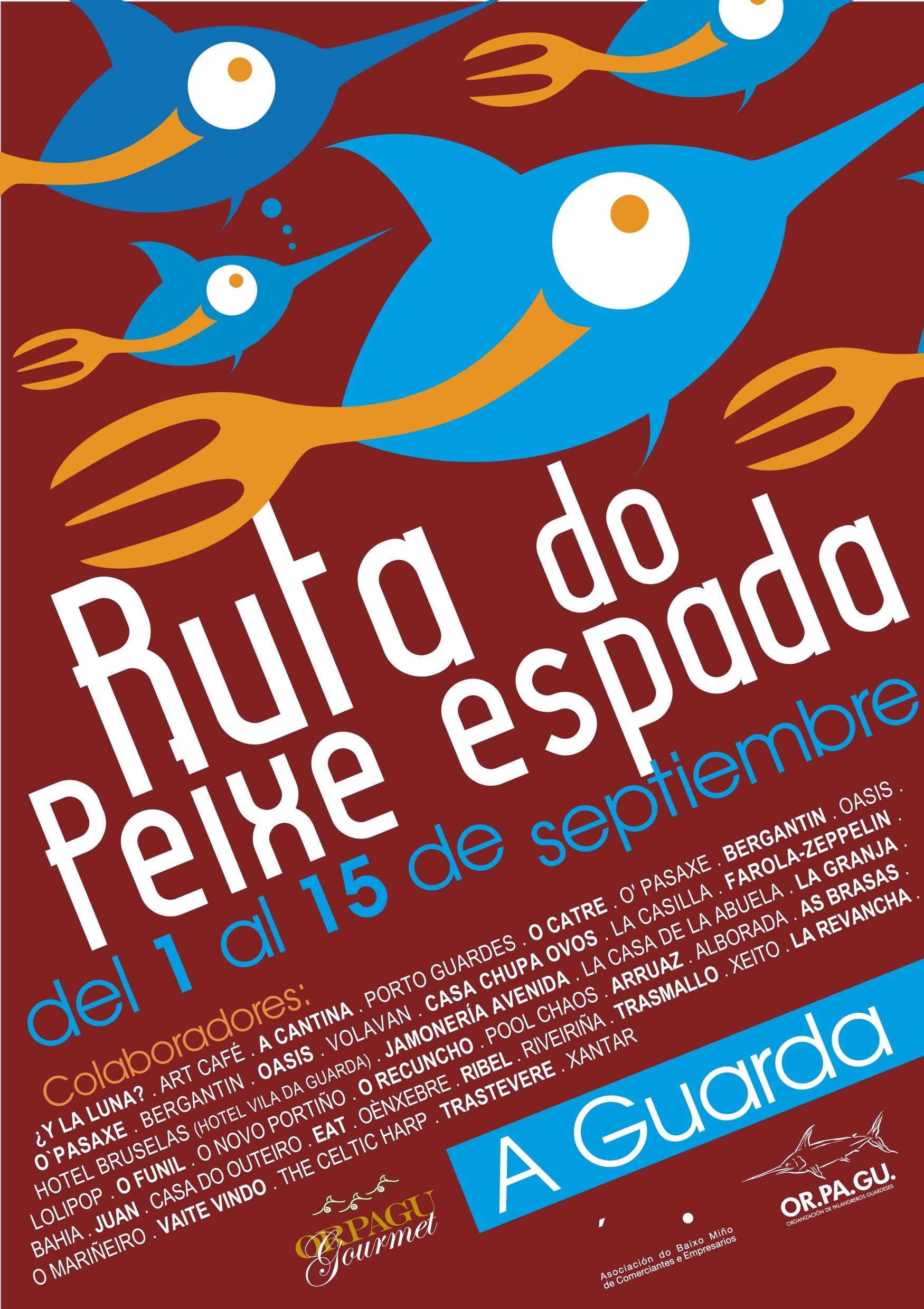 Ruta del pez espada - cartel