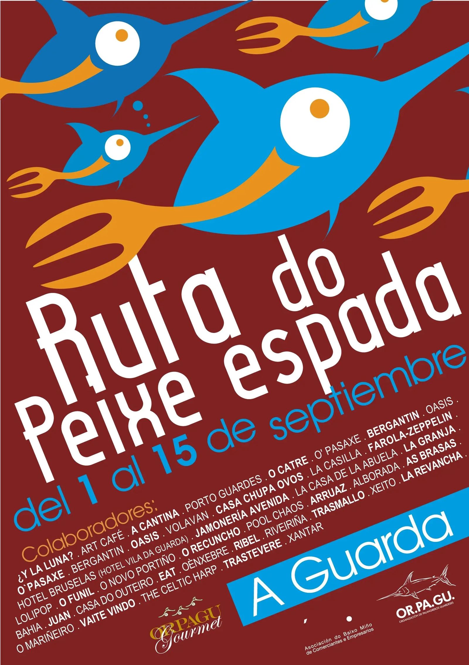 Ruta del pez espada - cartel