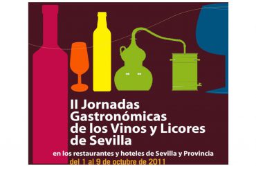 cartel Jornadas Gastronómicas de los Vinos y Licores de Sevilla