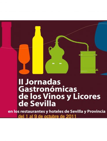 cartel Jornadas Gastronómicas de los Vinos y Licores de Sevilla