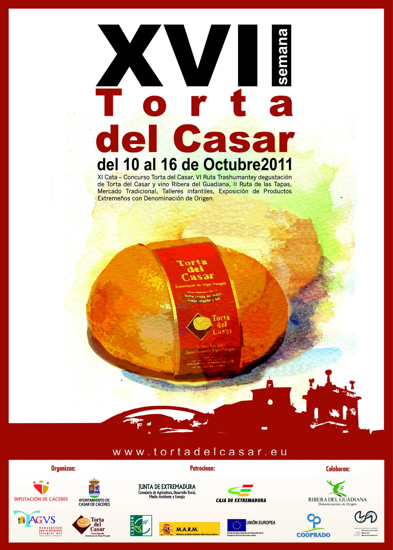 Cartel XVII Semana Torta del Casar