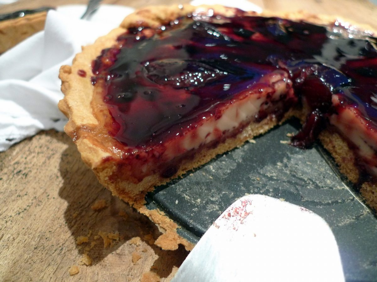 Tarta de peras al vino 4