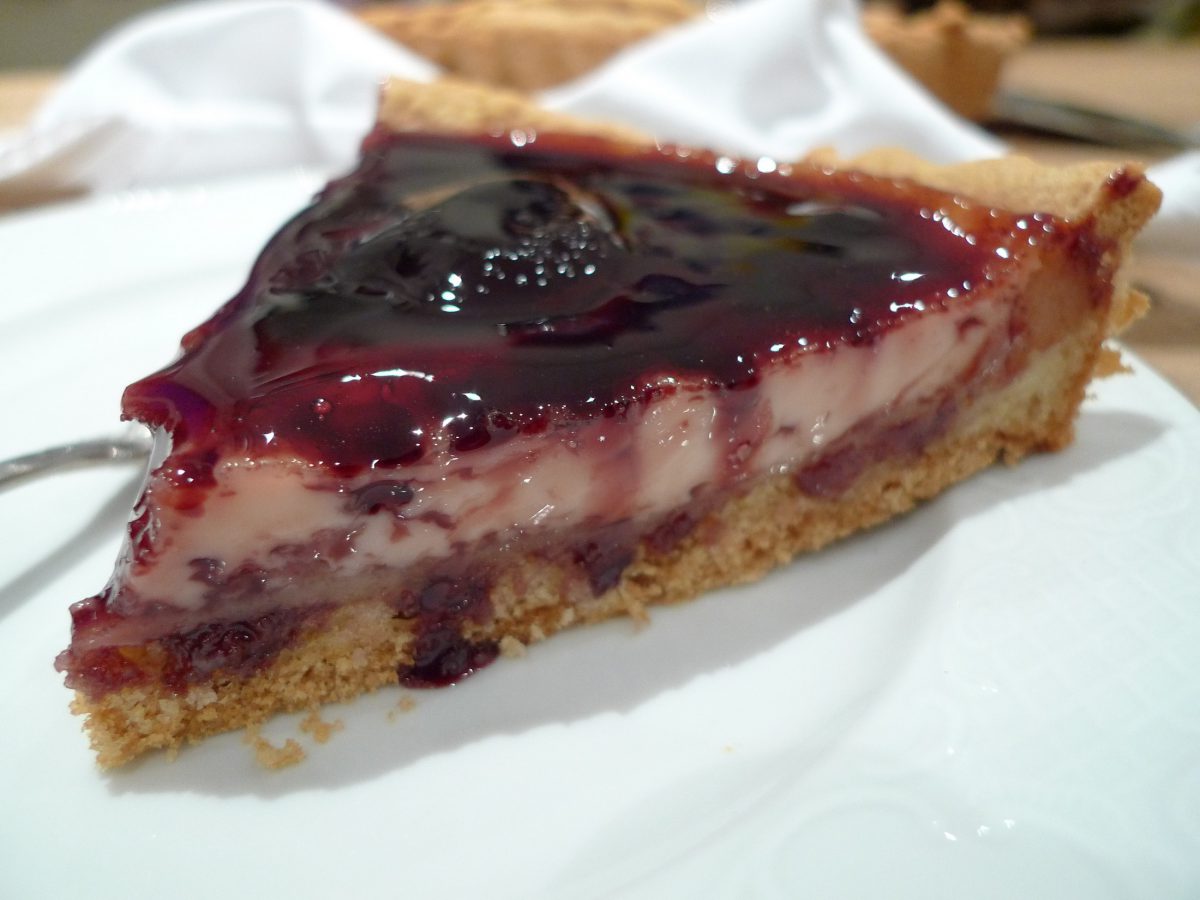 Tarta de peras al vino 5