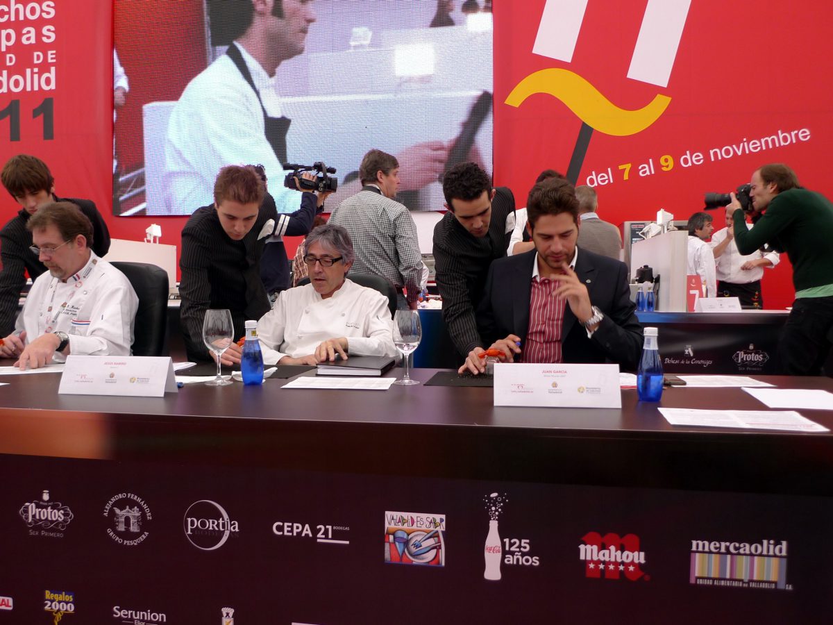 Jurado Concurso Nacional Pinchos y tapas de Valladolid