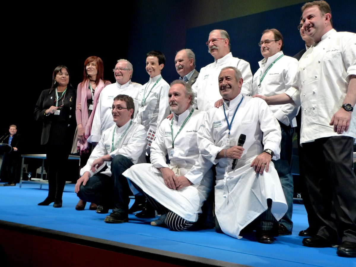 Luis Irizar en San Sebastian Gastronomika 5