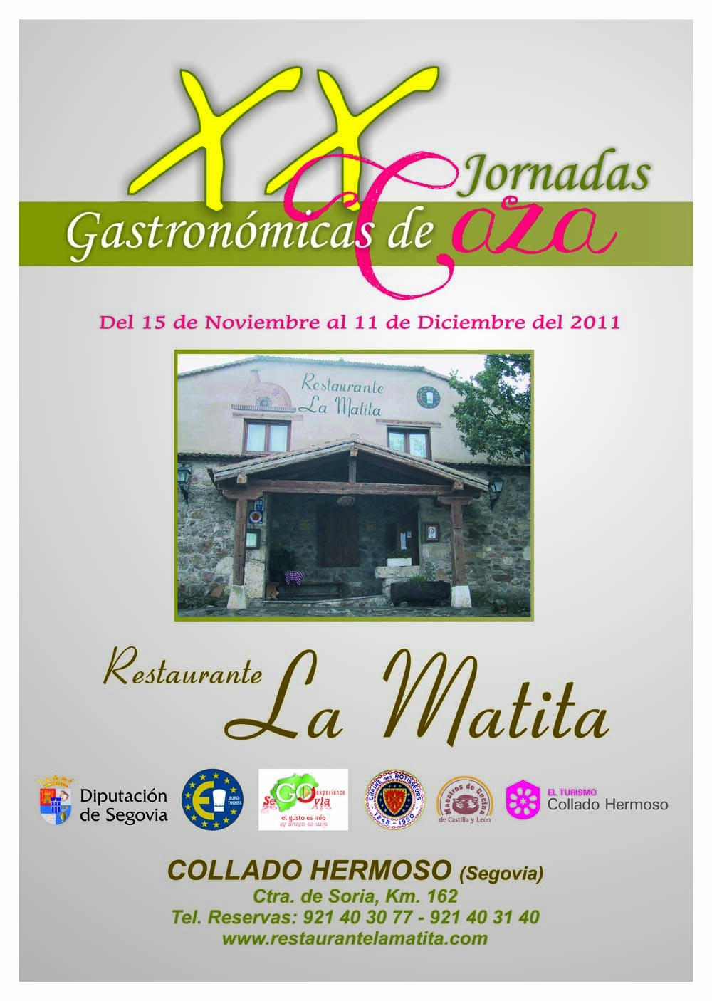 XX Jornadas Gastronómicas de Caza