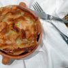 Pastel de verduras en pasta filo