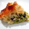 Pastel de verduras en pasta filo 4