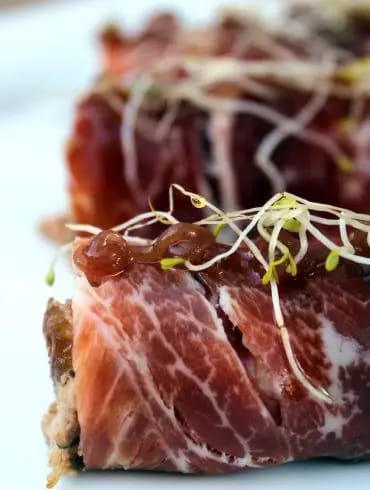 Rollitos de jamón para la Cena de Nochevieja