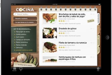 Canal Cocina en el iPad