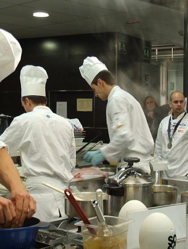 Participantes de la Sexta Semifinal del Concurso Cocinero del Año