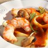 parpadelle con gambones y mejillones 4