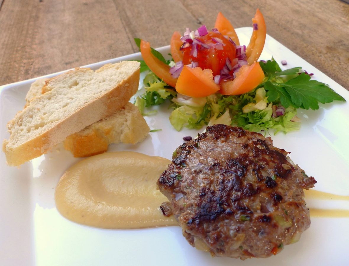 Filete ruso con crema de coliflor-3