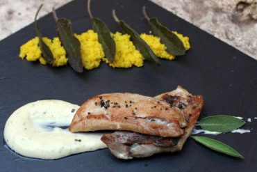 Jurel con emulsión de Ajo y Salvia-3