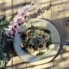 Ñoquis de patata con salvia y beicon