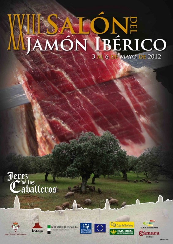 Cartel Salón del Jamón Ibérico 2012